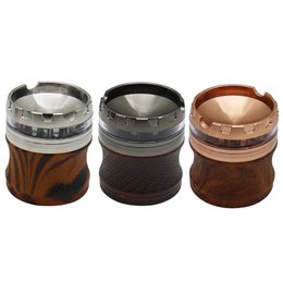 Smoking Pipes New concave mobile phone holder with a waistband of 63mm, four layer zinc alloy cigarette grinder