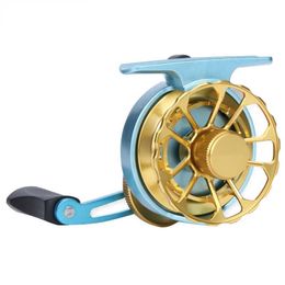 Fishing Accessories 6+1bb left/right freshwater ice 2.8 1 All metal Long distance cast raft fishing reel P230529