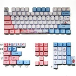 Combos OEM Profile Keycap PBT DyeSublimation Keycap Compatible Mechanical Keyboard GH60 GK61 XD64 68 84 87 104 Keycaps