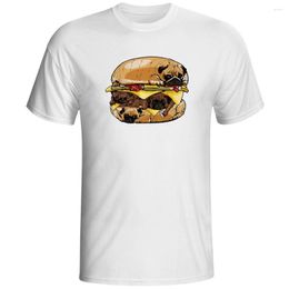 Men's T Shirts Sandwich Dog Cool Shirt Funny Food Design Inspired By Movie T-shirt Fashion Novelty Tshirt Men Women Print