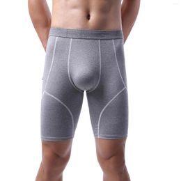 Underpants Sexy Long Boxershorts Mens Soft Boxers Comfortable Underwear Male Breathable Trunks Panties