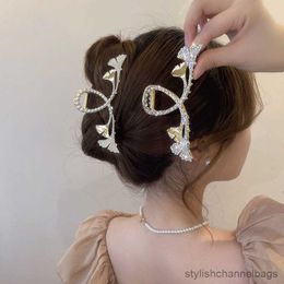 Other Luxury Hair Claw Clips Women Pearl Hair Hairpin Large Shark Crab Clip Girls Headdress Hair