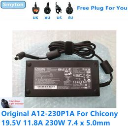 Adapter Genuine Chicony A12230P1A 230W 19.5V 11.8A AC Adapter for MSI GT72S G752VY GE63VR 7RF ADP230EB T A230A006L A230A009L Laptop