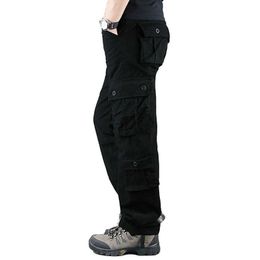 Men's Pants Spring 2023 cargo khaki Trousers casual cotton tactical pants men's Pantalon military men P230529