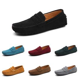 Casual shoes men Black Brown Red Blue Orange Dark Green Grey Yellow mens trainers outdoor sports sneakers color29