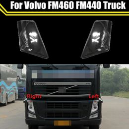 Auto Light Caps For Volvo FM460 FM440 Truck Car Front Headlight Cover Lampcover Transparent Lampshade Lamp Shell Glass Lens Case