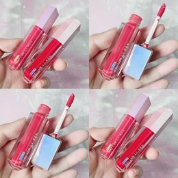 Lip Gloss Cherry Blossom Pink Velvet Matte Lipstick Waterproof Long Lasting Quick-Drying Nude Stain Shimmery Glosses