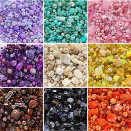 200g Acrylic Mixed Bead Loose Bead Children's Jewellery Hair Phone Chain Accessories