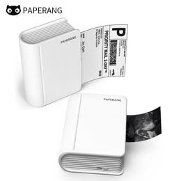 Printers Paperang C1s 112mm Pocket Mini Printer 300dpi Portable BT Thermal Mobile Printer For Android iOS Windows Mac