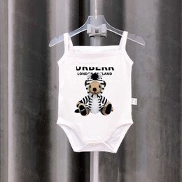 23ss newborn onesie designer baby clothes new baby clothes Baby sling bag butt suit crawl suit animal logo print climbing suit one-piece ha clothes newborn clothes