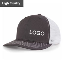 Snapbacks High Quality Summer Unisex Sports Caps Gorras Personal Embroidered Mesh Cap Custom Trucker Hats G230508