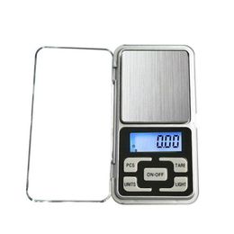 Weighing Scales English Style Electronic Mini Pocket Scale With Retail Box 100G/0.01G 200G/0.01G 300G/0.01G Digital Precision Jewelr Dh3Jl