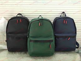 Black Royal Blue Green Backpack Double Zipper Designer Handbags Schoolbag Travel Bag Luxury Leisure Computer Backpacks