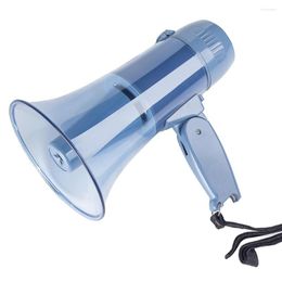 Combination Speakers 25W Transparent Portable Megaphone 240S Recording Bullhorn With Siren Bottle Opener Party Loudspeakers