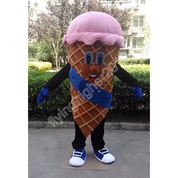 Halloween ice cream Mascot Costume customize Cartoon Anime theme character Xmas Outdoor Party Outfit Unisex Party Dress suits