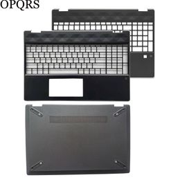 Frames For HP Pavilion X360 15DQ 15T DQ TPNW140 palmrest upper/Laptop Bottom Base Case Cover NO foot pads L53037001