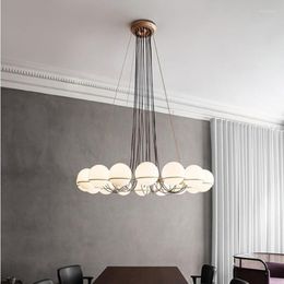 Pendant Lamps Modern Led Vintage Lamp Chandelier Ceiling Kitchen Island Deco Maison Luminaria De Mesa Lighting Dining Room