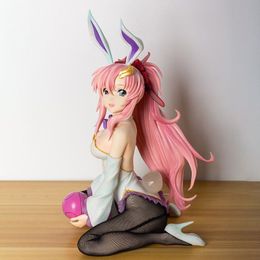 Funny Toys FREEing Mobile Suit SEED Lacus Clyne Bunny Girl B-style 1/4 Scale PVC Action Figure Anime Sexy Figure Model Toy Doll