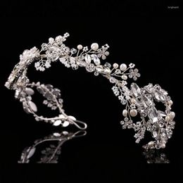 Hair Clips Baroque Handmade Headbands Tiara Crowns Wedding Vine Accessories Jewellery Bridal Headpiece Gift