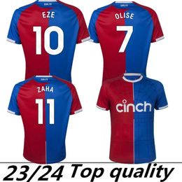 23 24 EAGLES soccer jerseys CPFC 2024 2023 EDOUARD ZAHA MILIVOJEVIC MATETA J. AYEW SAKHO TOWNSEND MEYER SCHLUPP PALACE Men kits thailand football shirt Crystal