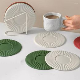 Table Mats Silicone Home Dining Mat Bowl Casserole Anti-scalding Pot Dinner Plate High Temperature Pad