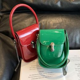 Evening Bags Mini Small Phone Bag Pu Leather Women Handbag Messenger Shoulder Chain Shopper Purse Crossbody Lady Clutch 2023