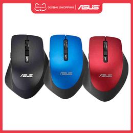 Mice ASUS WT425 2.4Ghz Wireless Optical Mouse 1600 DPI Black White Blue Red Quite Power Saving Computer Mice For Laptop PC Notebook