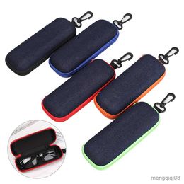 Sunglasses Cases Bags Portable Eyewear Cover Hard Case For Women Men Glasses Box With Zipper Eyeglass Protector