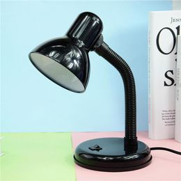 Table Lamps Desk Lamp Reading Light Home Supplies Household Accessories Night Lights Compact Size Adjustable Lighting Device Black