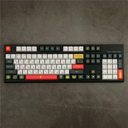 Combos Russian Root PBT Keycaps Set Russian Font Cherry Profile For MX Mechanical Gaming Keyboard ANSI GH60 GK61 GK64 84 87 104 108