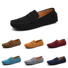 Casual shoes men Black Brown Red Blue Orange Dark Green Grey Yellow mens trainers outdoor sports sneakers color2