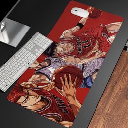 Rests Oversized Slam Dunk Beautiful Lovely Pattern Mouse Pad Desk Pad Anime Mouse Mats HD Print Computer Gamer Locking Edge Gaming