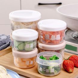 Storage Bottles Fridge Fruit Preservation Box Great Round No Odour Household Supplies Food Container Case