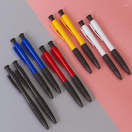 Push Type Ballpoint Pen Office Blue Oil Multi-color Black