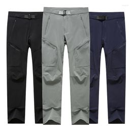 Men's Pants Men's Casual 2023 Spring Summer Outdoor Hiking Camping Long Trousers Man Quick Dry Soft Waterproof Men Clothing