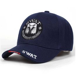 Snapbacks Eagle Army Men's baseball cap Wild Sports Women's Casual Sun Trend Hip Hop Tactical Hat G230529