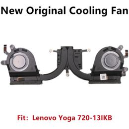 Pads New Original For Lenovo Yoga 72013IKB 13.3" Cooling Fan CPU Cooler Heatsink Radiator 5H40N67860 AT1YJ002SS0 EG50040S1C990S9A