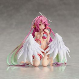 Funny Toys Anime NO GAME NO LIFE Jibril Fairy Shampoo Ver. PVC Action Figure Japanese Anime Sexy Figure Model Toys Collection D