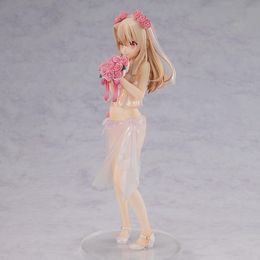 Funny Toys Fate/kaleid liner Prisma Illya Prisma Phantasm Illyasviel von Einzbern Wedding Bikini KDcolle PVC Action Figure Anime