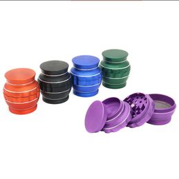 Smoking pipe New Creative Five Layer 63mm Aluminum Alloy Smoke Grinder