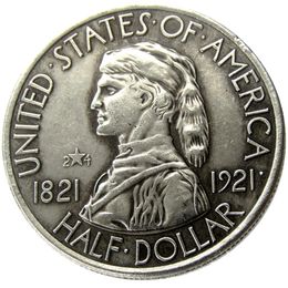 USA 1921 2*4 Missouri Commemorative Half Dollar Silver Plated Copy Coin