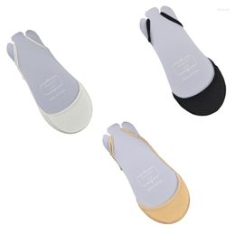 Women Socks 3 Pairs Non-Slip Silicone Invisible Low Cut Half Feet For Heels Shoe