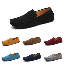 Casual shoes men Black Brown Red Blue Orange Dark Green Grey Yellow mens trainers outdoor sports sneakers color11