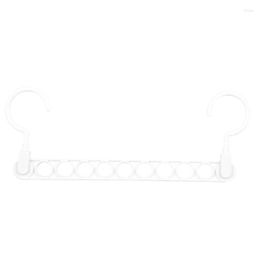 Hangers Closet Space Saver Magic Saving Sturdy Clothes Organiser Savers With 9 Holes For Heavy