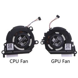 Pads for Spectre X360 13AE 13TAE000 TPNQ199 CPU Cooling Fan 5V / 0.5A 4pin Portable Laptop GPU Radiator L04885001 L04886