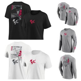 2023 new motorcycle suit men's team driver T-shirt car logo shirt custom quick-drying fan shirt