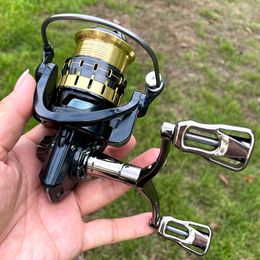 Fishing Accessories Metal dual knob handle fishing Ultralight maximum drag 8kg shallow rotating reel P230529