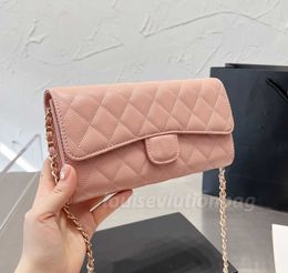 designer bag Shoulder Bag Luxury woc Handbag Bag Channel chain bag Clutch Flap Women Cheque Velour Thread Purse Double Letters Solid Hasp Waist Square Stripes 104139