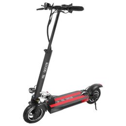 KugooKirin M4 Folding Electric Off Road Scooter 10 Inch Pneumatic Tires 500W Brushless 10Ah Battery Motor 3 Speed Modes Dual Disc Brake Max Speed 45KM/h