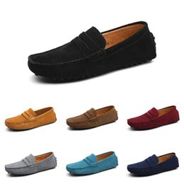 Casual shoes men Black Brown Red Blue Orange Dark Green Grey Yellow mens trainers outdoor sports sneakers color4